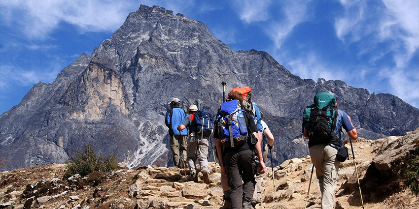 Trek to Lukla