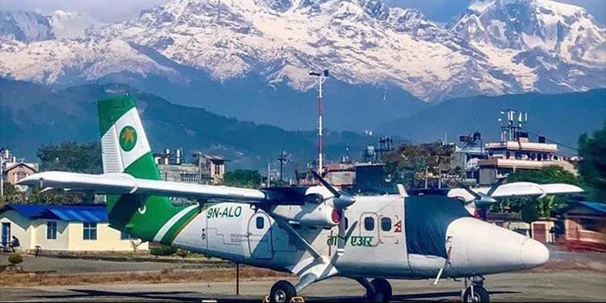 Flight to Pokhara from Kathmandu